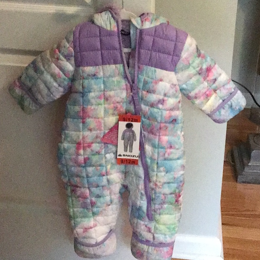 Snozu Quilted One Piece in Purple and Pink